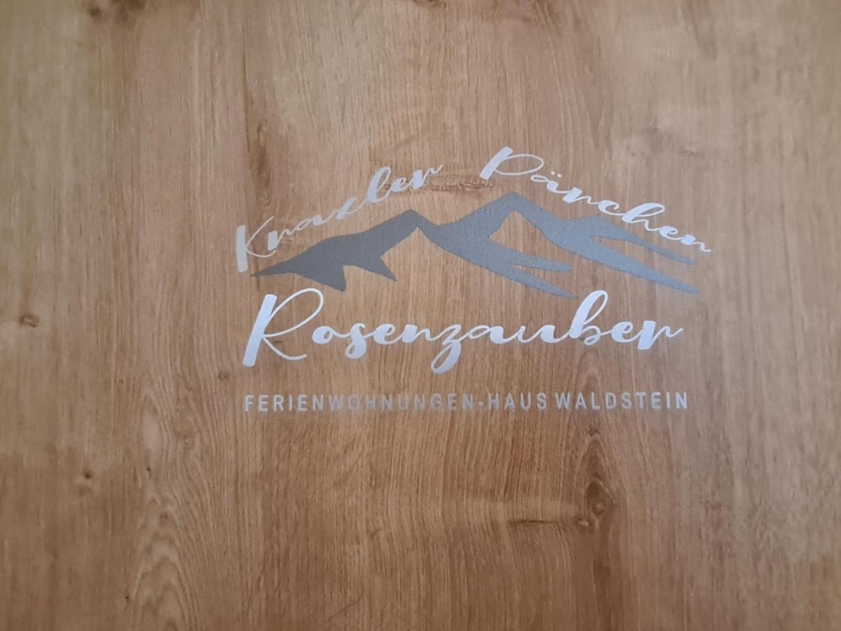 Rosenzauber Kraxler Paerchen Daire Weißenstadt Dış mekan fotoğraf